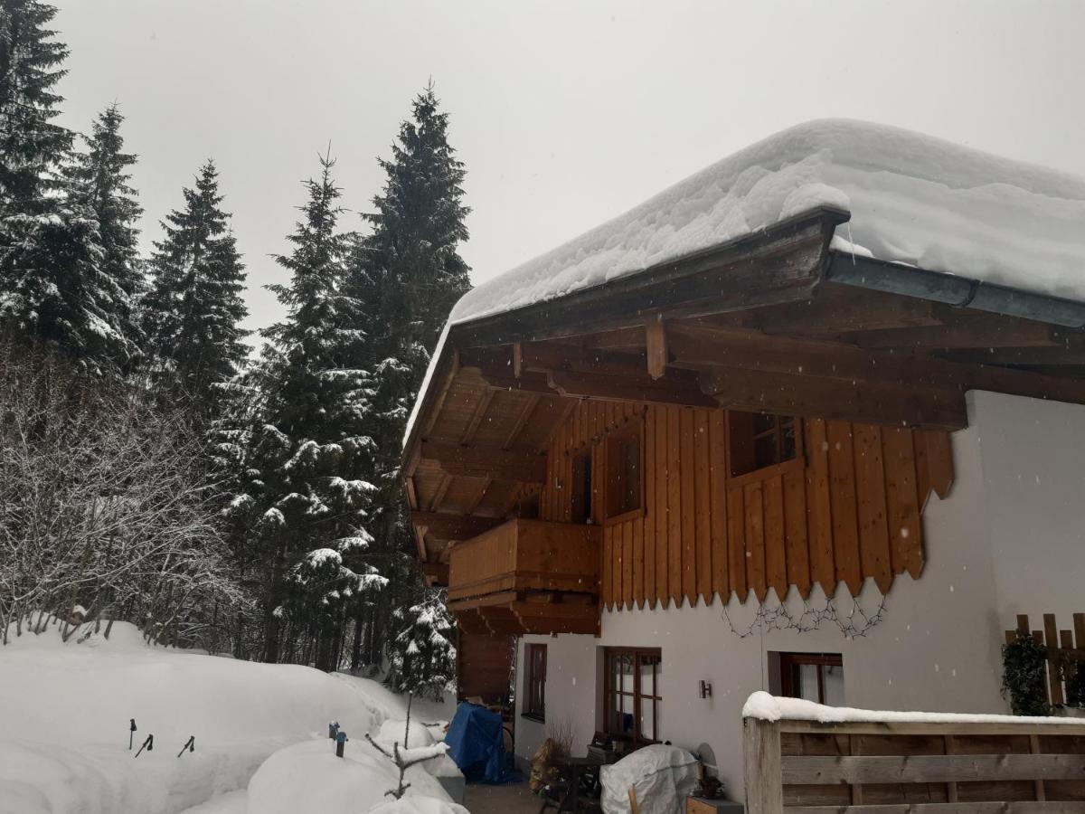 Ferienwohnung Am Wald Waidring Exterior foto